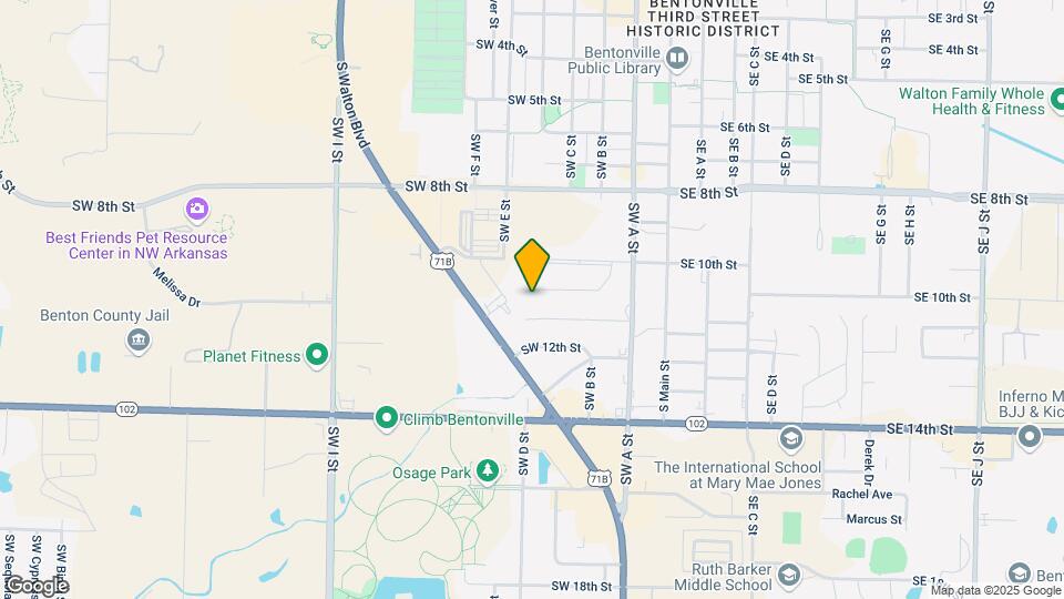 501 SW 11th St Map and Location Details