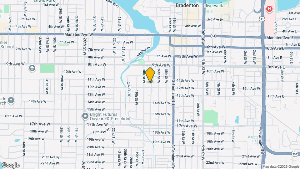 1116 17th St W Map and Location Details