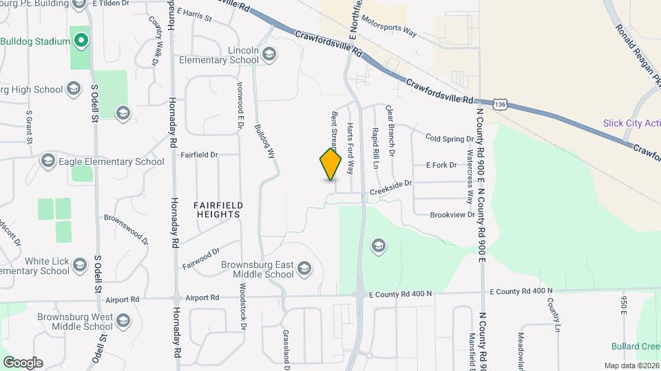 358 Bent Stream Ln Mapa y Detalles de la Ubicación