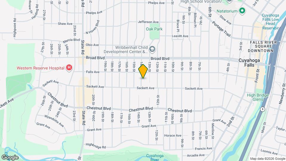 1839 14th St Map and Location Details