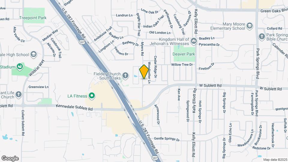 5915 Myers Rd Map and Location Details