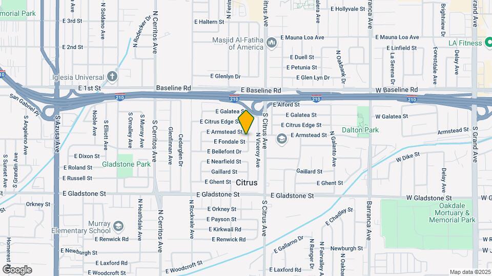 18474 E Armstead St Mapa y Detalles de la Ubicación