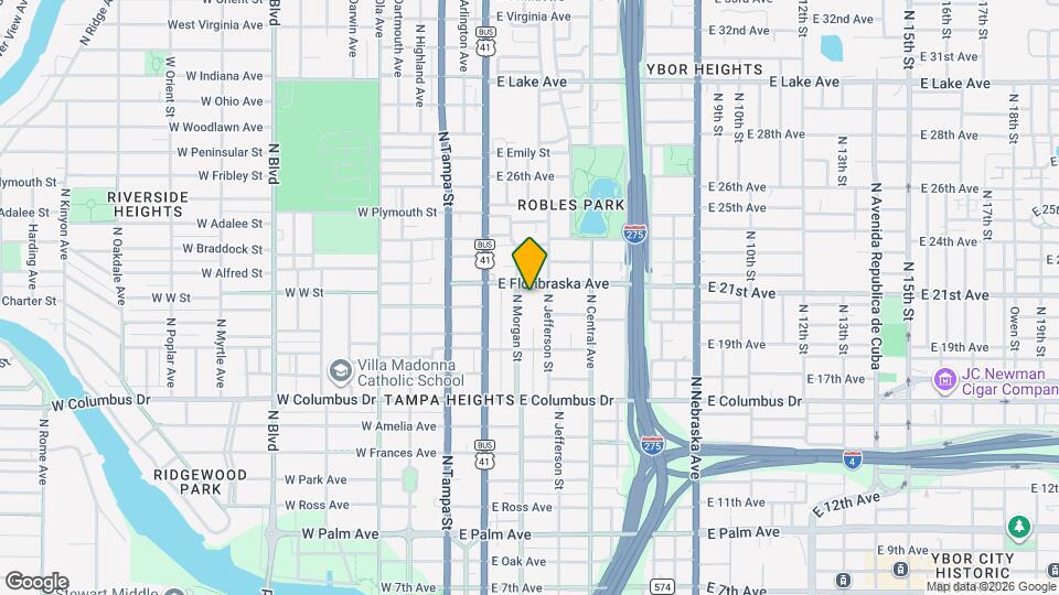 311 E Floribraska Ave Map and Location Details