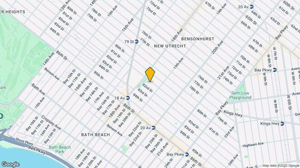 1836 81st St Map and Location Details