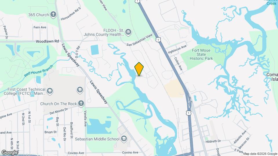 725 Flagler Xing Dr, Unit 1230 Mapa y Detalles de la Ubicación