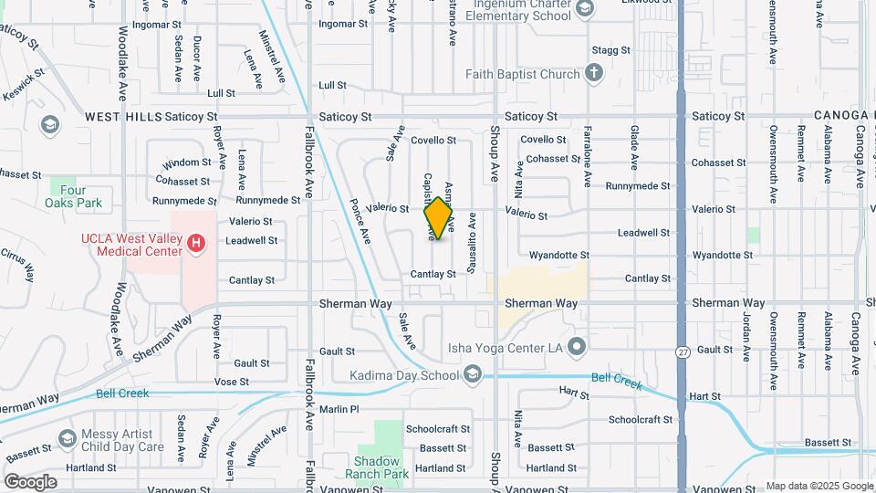 7314 Capistrano Ave Map and Location Details