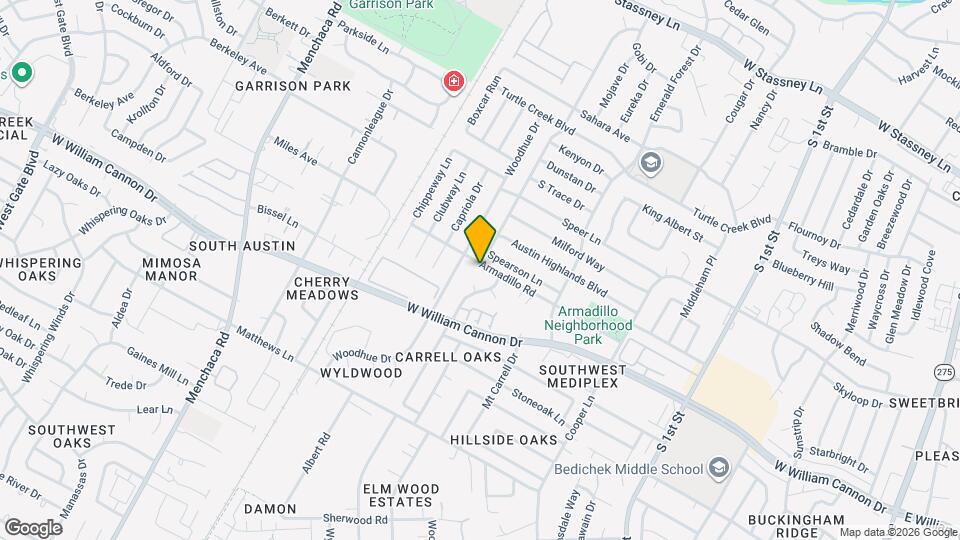 1235 Armadillo Rd Map and Location Details
