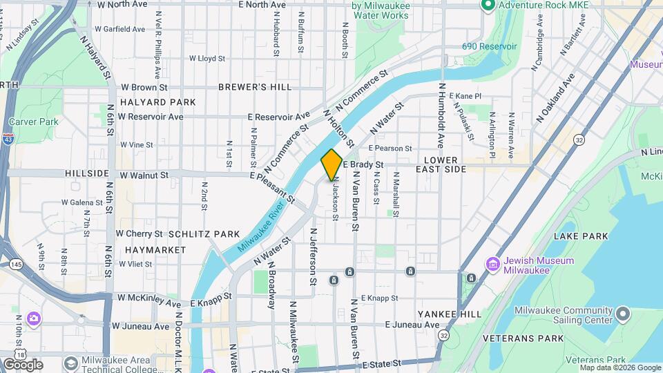 1649 N Jackson St Map and Location Details