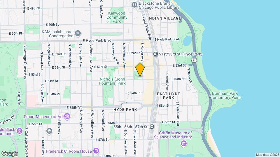 5342-5344 S Harper Ave Map and Location Details