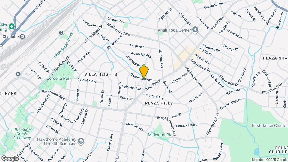 1124 Drummond Ave Map and Location Details