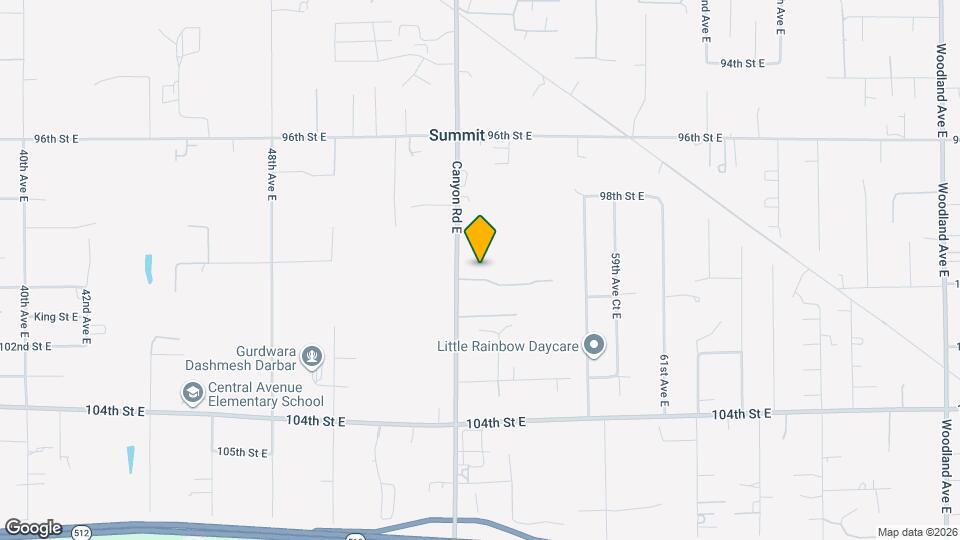 5411 99th Street Ct E, Unit 5411 Map and Location Details