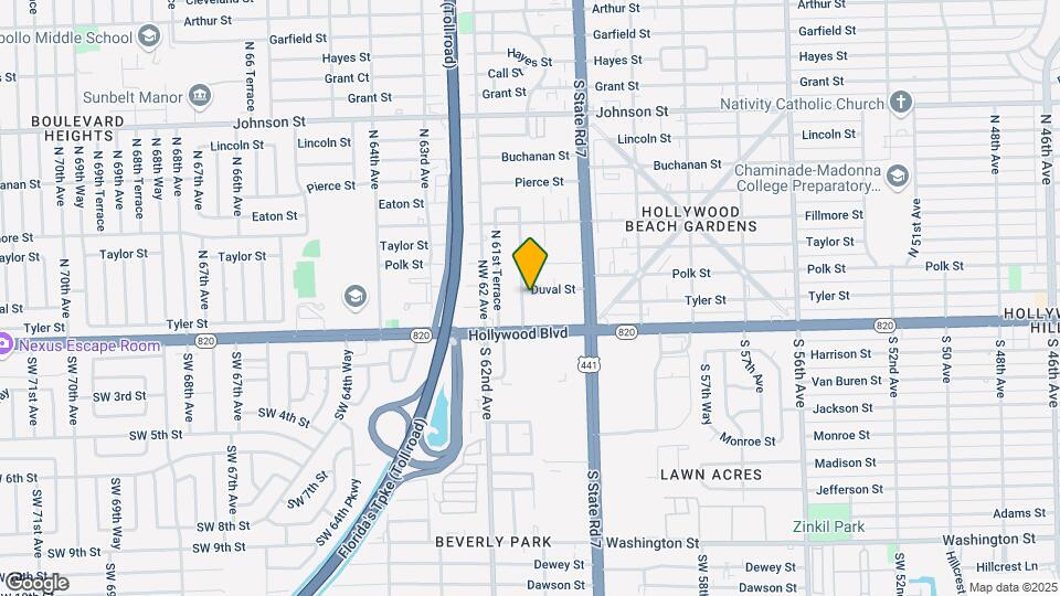 211 NW 61st Ave Map and Location Details