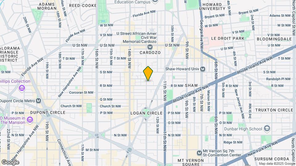 6 Historic Townhomes Map and Location Details
