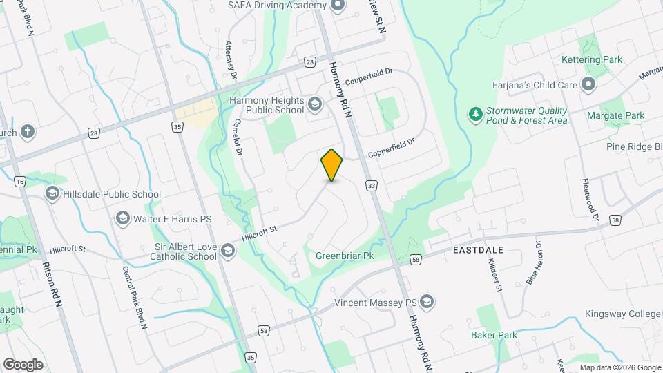 751 Hillcroft St Map and Location Details