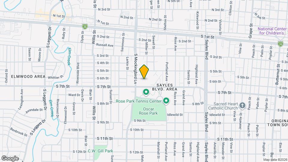 2809 S 6th St Map and Location Details