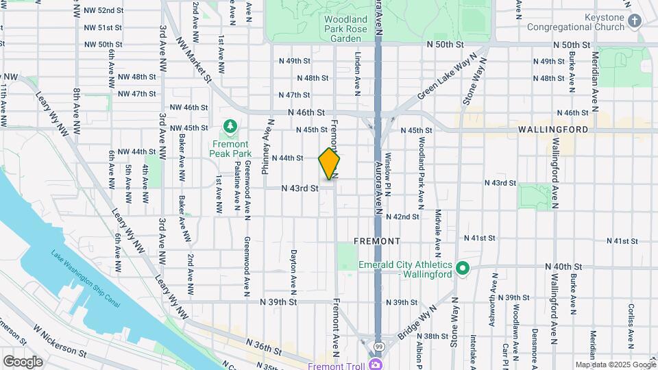 612 N 43rd St, Unit 612U Mapa y Detalles de la Ubicación