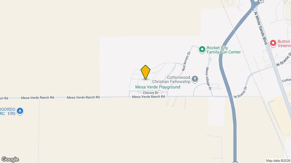 Pristine Four Bedroom 2 Bath home in Mesa Village Map and Location Details