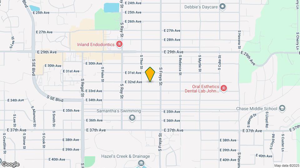 3428 E 32nd Ave Mapa y Detalles de la Ubicación