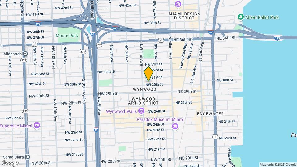 161 NW 30th St Map and Location Details