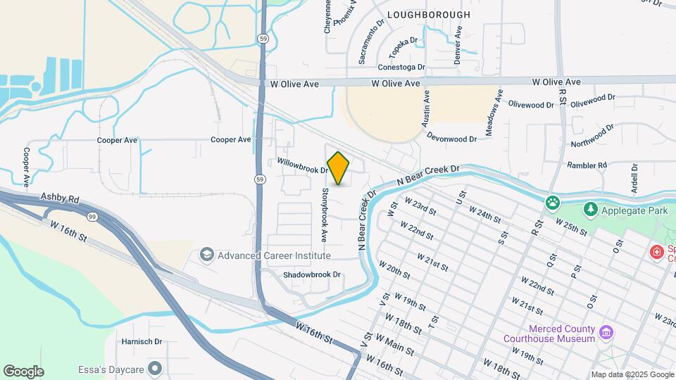 1598 W Portola Way Map and Location Details