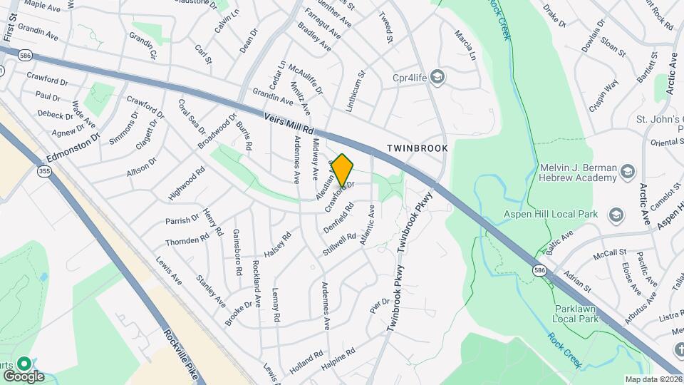 5716 Crawford Dr Map and Location Details