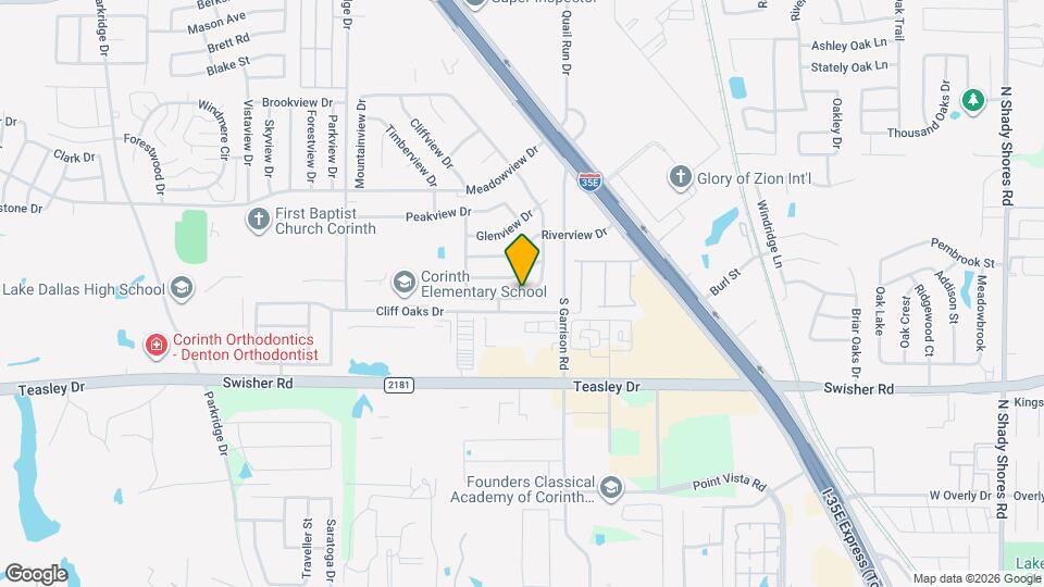 3645 Fairview Dr Map and Location Details