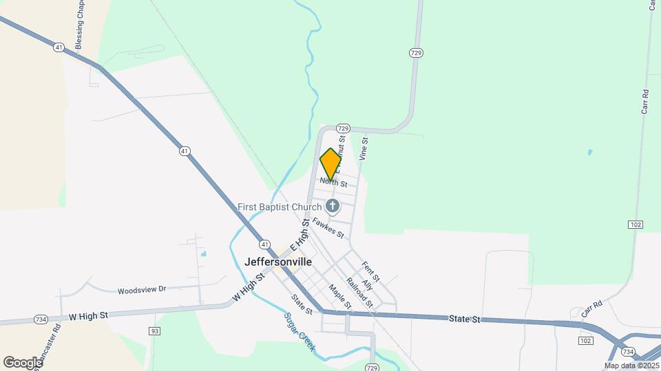 36 E Walnut St Map and Location Details