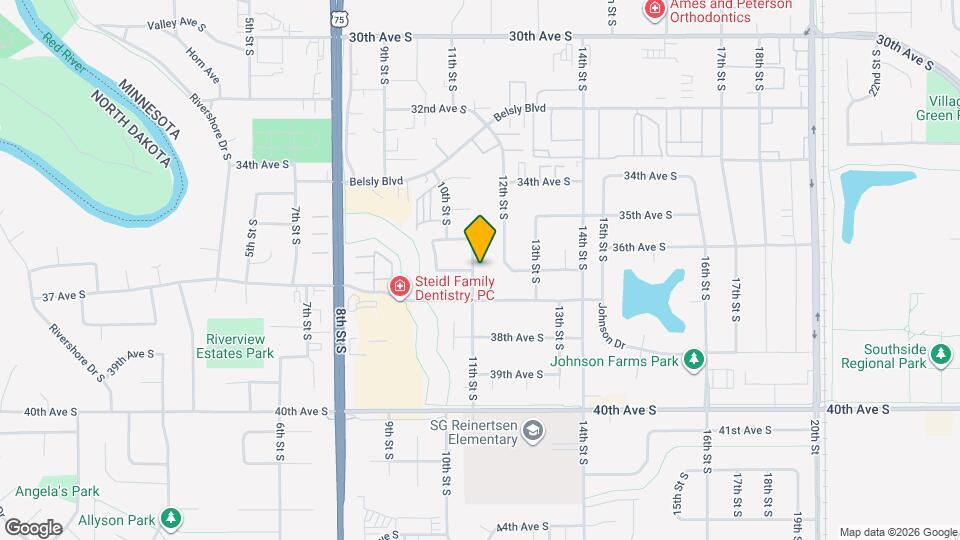 3602 11th St S Map and Location Details