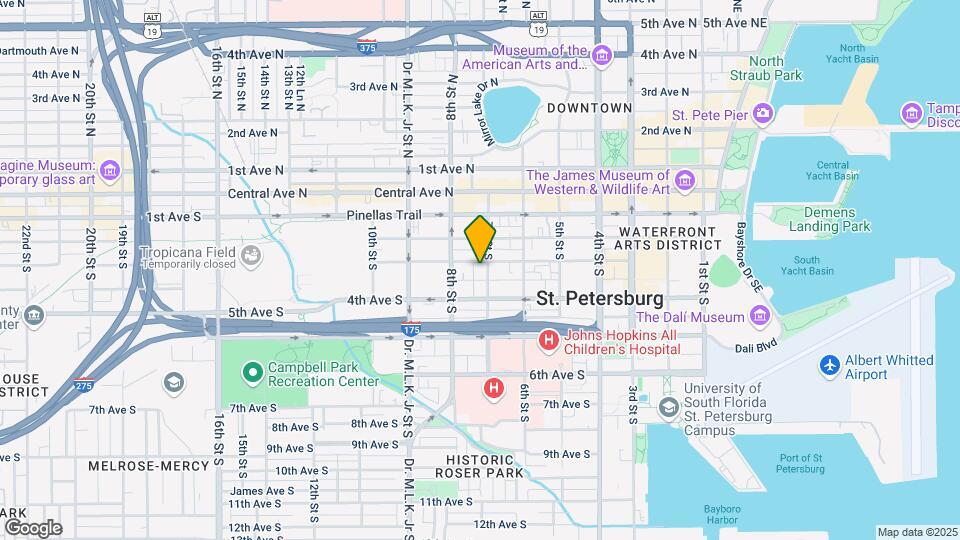 309 7th St S Map and Location Details