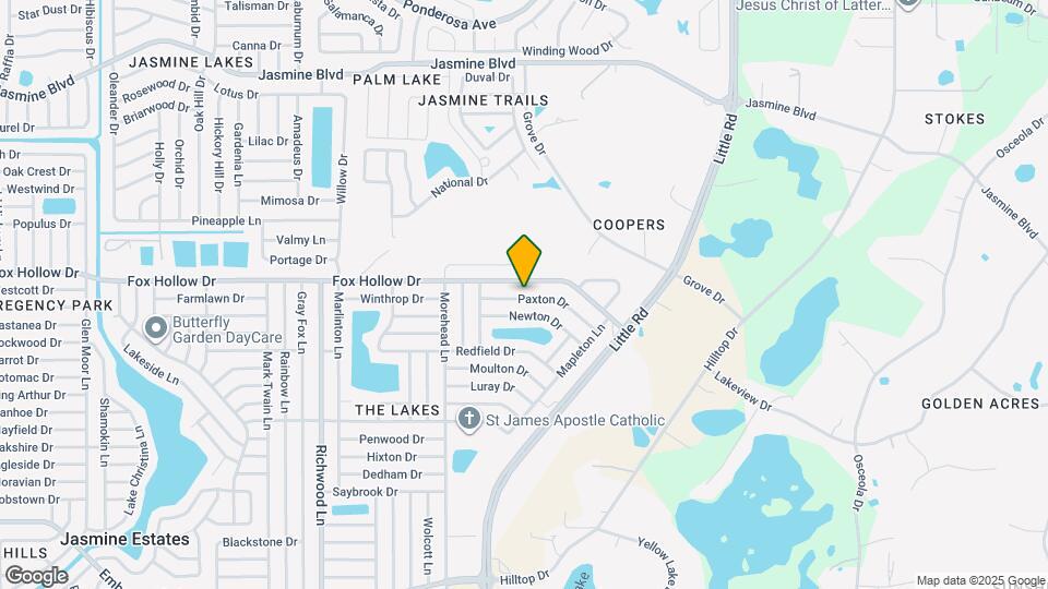 8501 Paxton Dr Map and Location Details