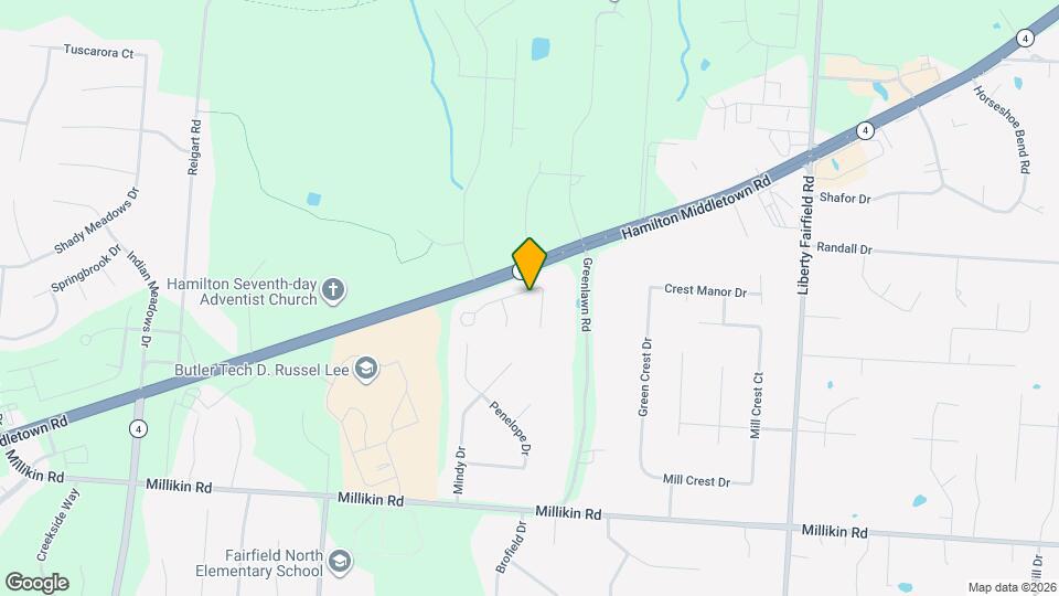 5671 Longbow Dr Map and Location Details