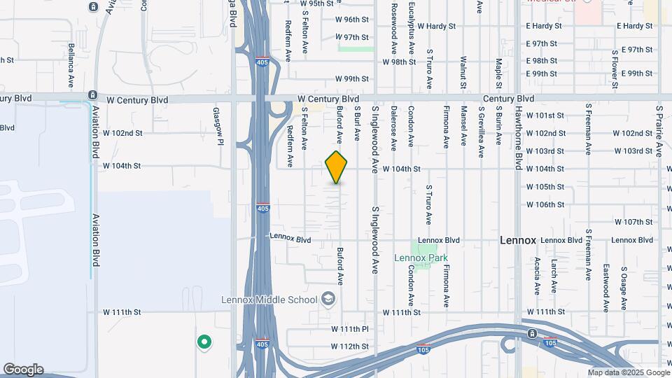 10507 Buford Ave Map and Location Details