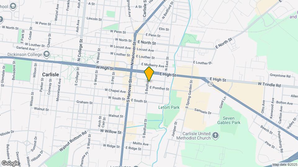 49 S Bedford St Mapa y Detalles de la Ubicación