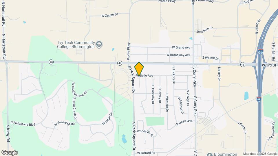 402 S Village Ct Map and Location Details