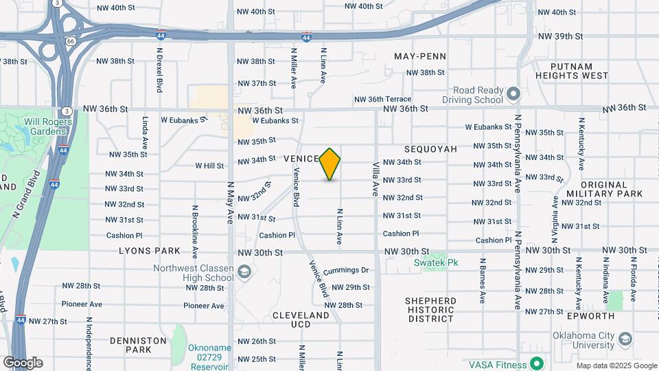 2612 NW 33rd St Map and Location Details