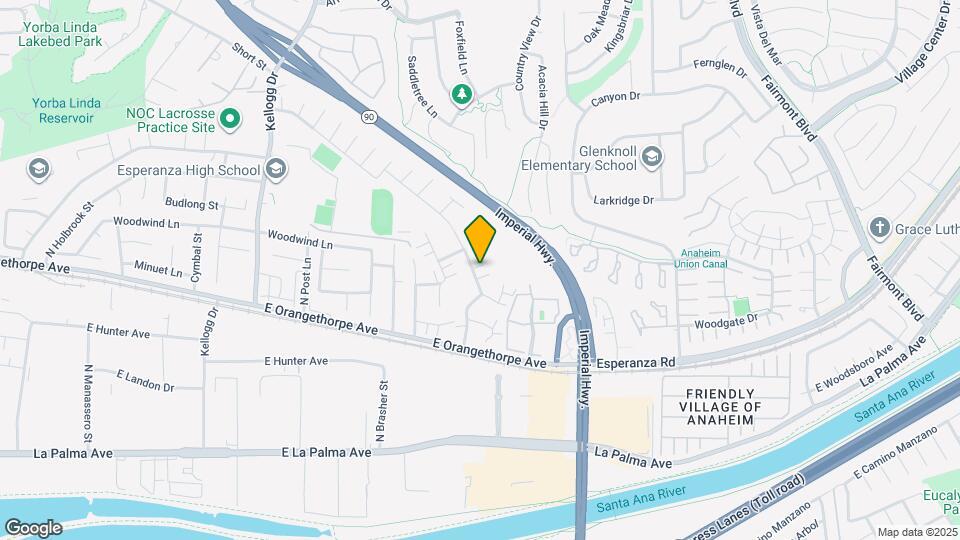 1756 N Willow Woods Dr Map and Location Details