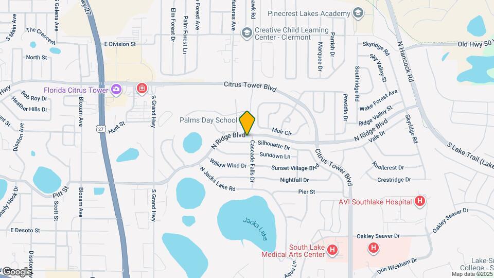 1364 Hillview Dr Map and Location Details