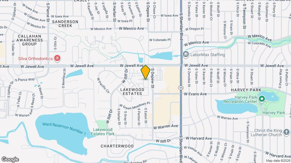 5705 W Atlantic Pl Map and Location Details