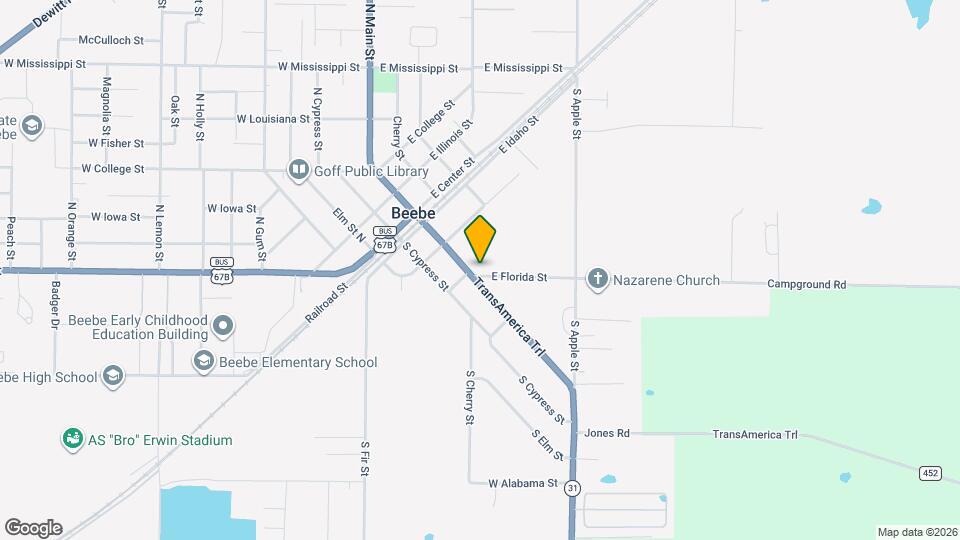 213 S Main St Map and Location Details