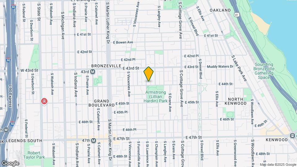 4355-4359 S Saint Lawrence Ave Map and Location Details