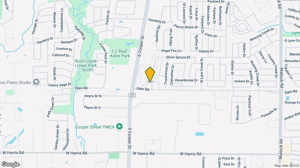 1117 Edenbrook Dr Map and Location Details