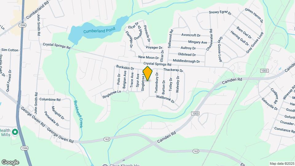 5604 Thackeray Dr Map and Location Details