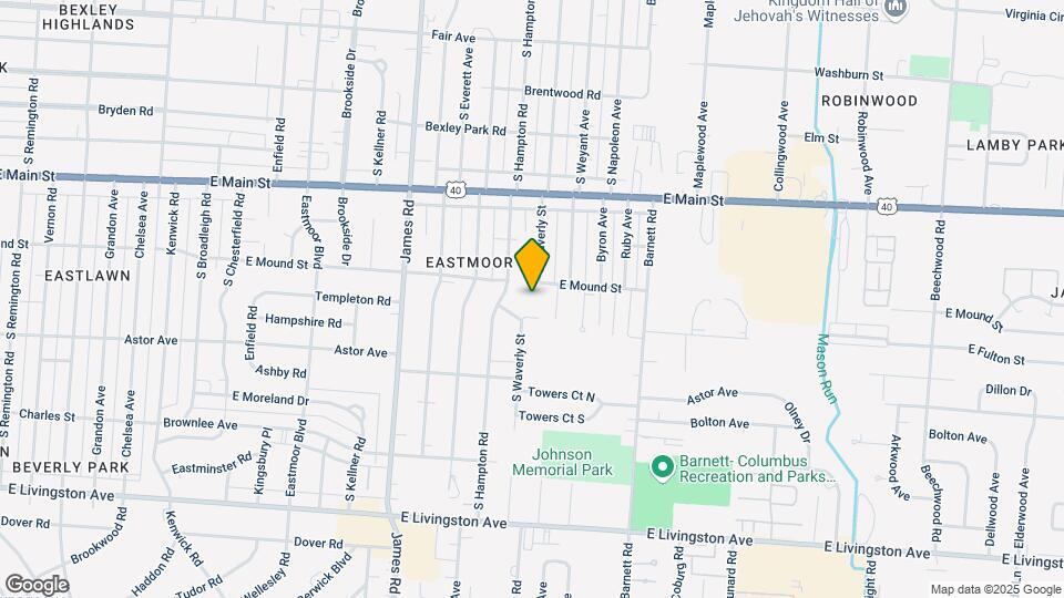 3277 E Mound St Map and Location Details