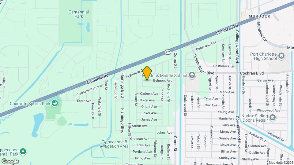 17109 Belmont Ave Map and Location Details