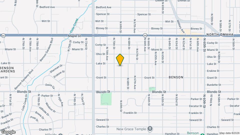 2338 N 69th St Map and Location Details