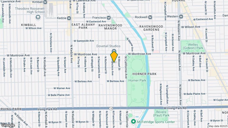 4317 N Francisco Ave-Unit -3 Map and Location Details