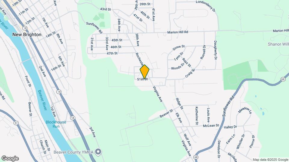 3712 51st St Map and Location Details