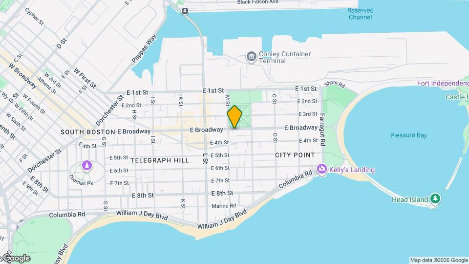 797 E Broadway Map and Location Details