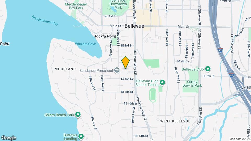 436 102nd Ave SE Map and Location Details