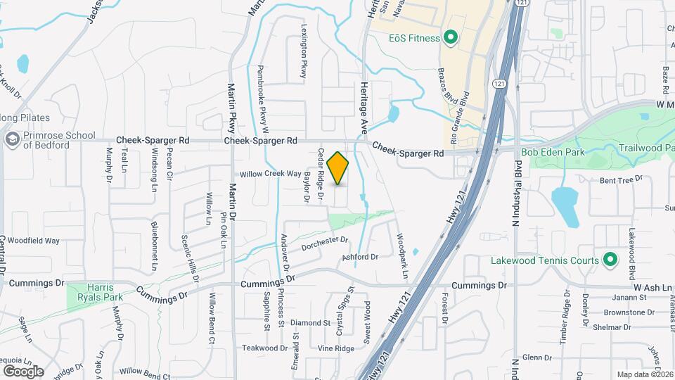 3920 Autumn Ln Map and Location Details